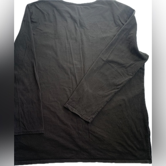 J. JILL tunic shirt pintuck V-Neck cotton, Ladies,  Size XL - Picture 7 of 9